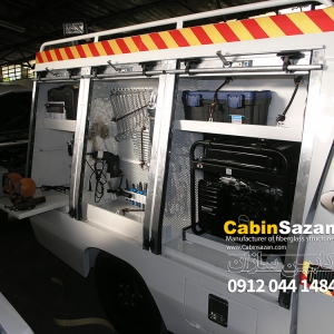 تجهیز خودروهای کار، عملیاتی و امداد